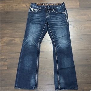 Rock Revival Selvin 33 Jeans Perfect Condition